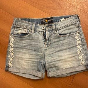 Lucky Brand Jean shorts size 24